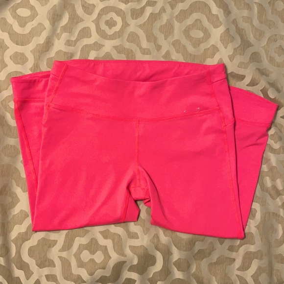 Gap Fit Neon Pink Workout Pants - Picture 2 of 3